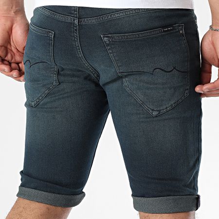 Teddy Smith - Pantalones cortos vaqueros 10415090D Azul oscuro