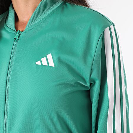 Adidas Performance - Chándal 3 Rayas Mujer JD2687 Verde