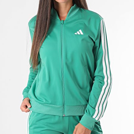 Adidas Performance - Chándal 3 Rayas Mujer JD2687 Verde