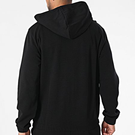 EA7 Emporio Armani - 7M000283-AF12660 Conjunto de cremallera con capucha y pantalón de jogging Negro