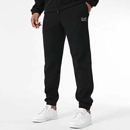 EA7 Emporio Armani - 7M000283-AF12660 Conjunto de cremallera con capucha y pantalón de jogging Negro