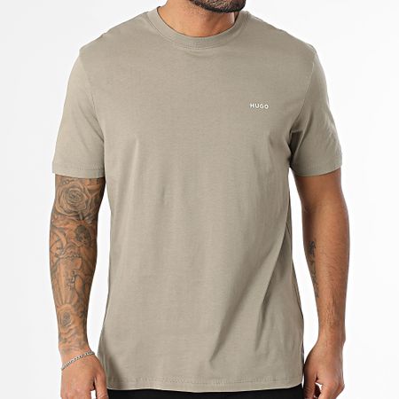 HUGO - Camiseta Dero 222 50466158 Verde caqui