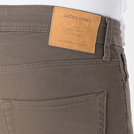 Jack And Jones - Rick Original Jean Shorts Marrón
