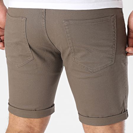 Jack And Jones - Rick Original Jean Shorts Marrón