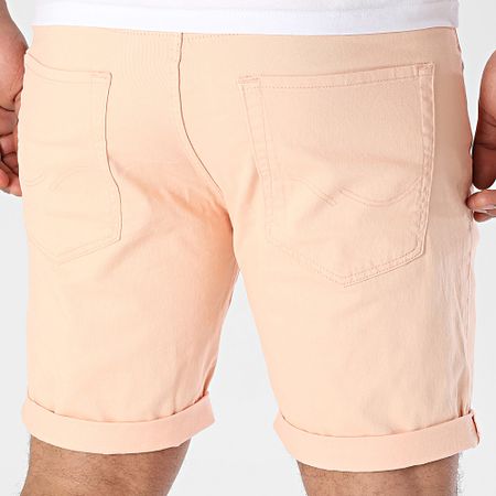 Jack And Jones - Rick Original Jean Shorts Naranja