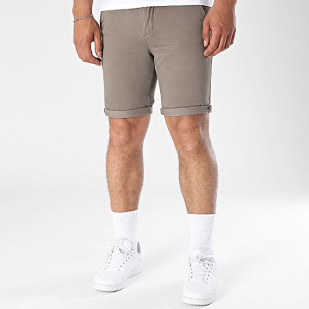Jack And Jones - Pantalones cortos chinos Bowie Marrón