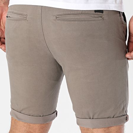 Jack And Jones - Pantalones cortos chinos Bowie Marrón