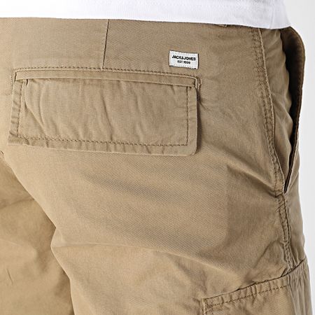 Jack And Jones - Pantalones Cortos Cargo Mateo Beige Oscuro