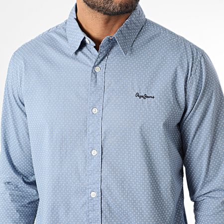 Pepe Jeans - Alonso Camisa Manga Larga PM308827 Azul Claro