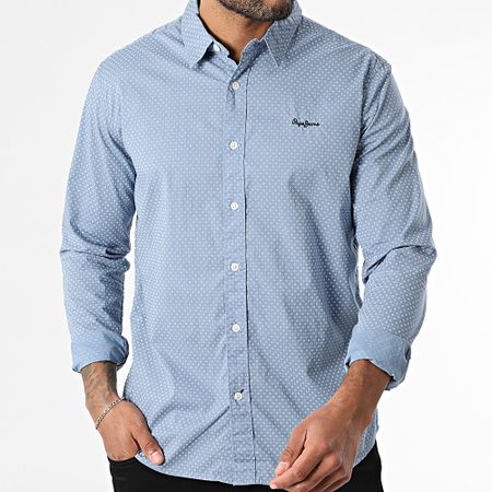 Pepe Jeans - Alonso Camisa Manga Larga PM308827 Azul Claro