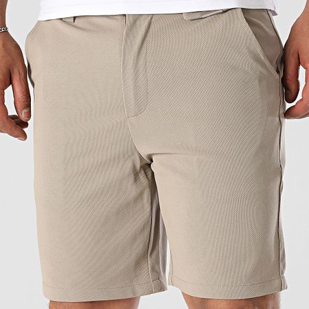 Frilivin - U61 Pantalones cortos chinos beige