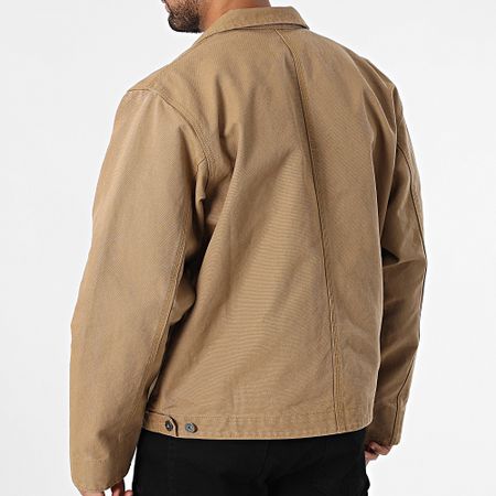 The North Face - Chaqueta con cremallera Cedar Canvas A8B72 Camel