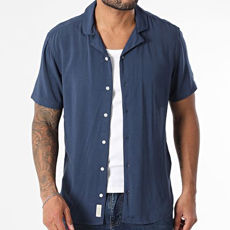 Blend - Camisa de manga corta Auran 20718222 Azul marino