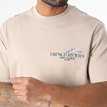 Frilivin - Camiseta oversize 09D Beige