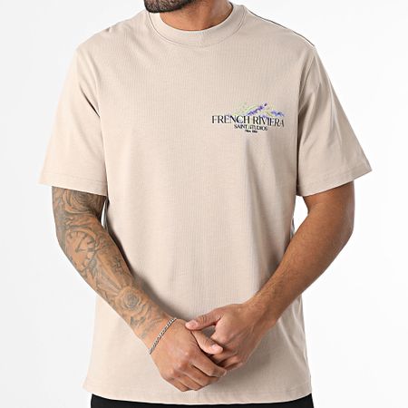 Frilivin - Camiseta oversize 09D Beige