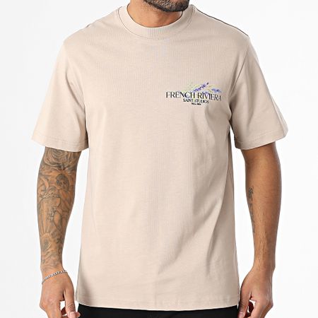 Frilivin - Camiseta oversize 09D Beige