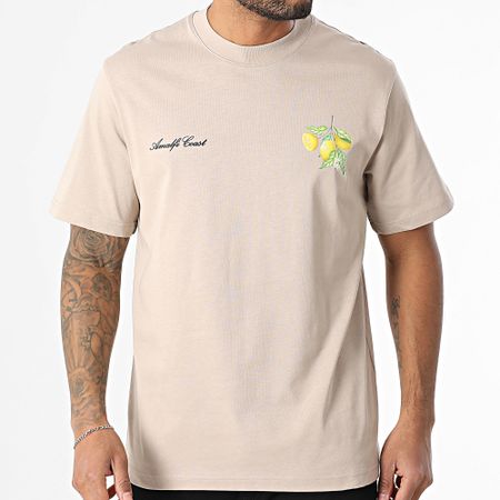 Frilivin - Camiseta oversize 11F Beige