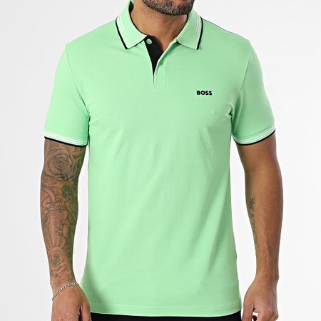 BOSS - Polo de manga corta Paul Slim 50506193 Verde
