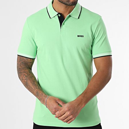 BOSS - Polo de manga corta Paul Slim 50506193 Verde