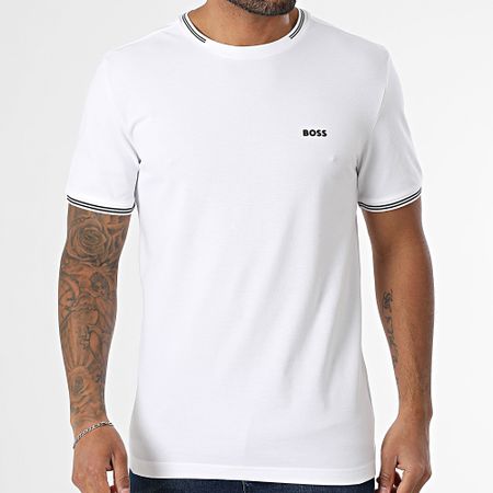 BOSS - Camiseta Taul 50521245 Blanco