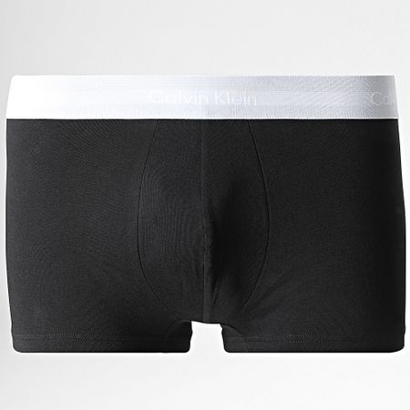 Calvin Klein - Juego de 3 boxeadores U2664G Negro Azul marino Azul claro Salmón