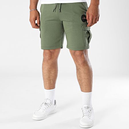 Helvetica - Ajaccio Cargo Jogging Shorts Caqui Verde
