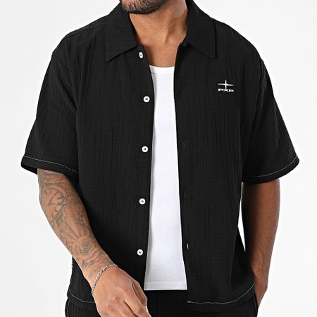 Project X Paris - Conjunto de camisa de manga corta y pantalón corto 2510161 2540161 Negro