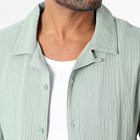 Only And Sons - Skyle Camisa Manga Corta Verde