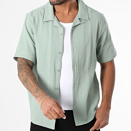Only And Sons - Skyle Camisa Manga Corta Verde