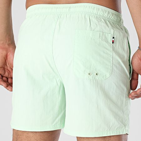 Tommy Hilfiger - Shorts de baño con cordón medianos 3477 Verde claro