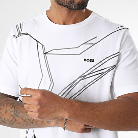 BOSS - Camiseta Escarabajo 50542048 Blanca