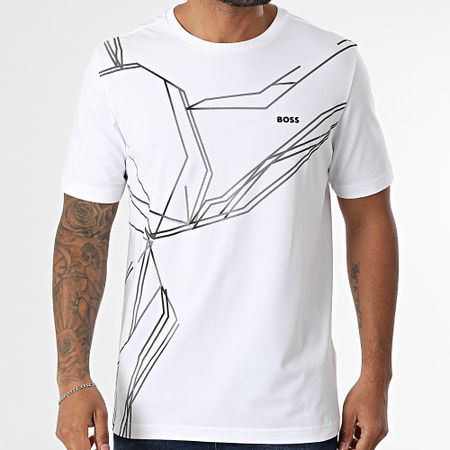 BOSS - Camiseta Escarabajo 50542048 Blanca