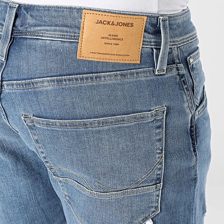 Jack And Jones - Rick Fox Regular Fit Jean Shorts Azul Denim