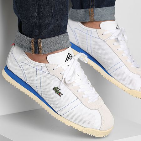 Lacoste - Club-Low 125 Blanco Rojo Azul zapatillas