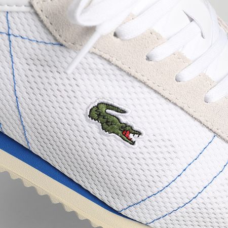 Lacoste - Club-Low 125 Blanco Rojo Azul zapatillas