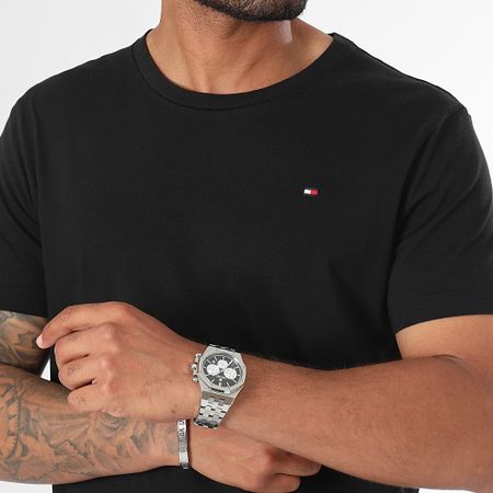 Tommy Hilfiger - Lote de 6 Camisetas Signature 3379 Negro Blanco Azul Marino