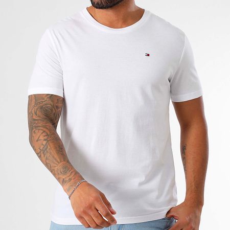 Tommy Hilfiger - Lote de 6 Camisetas Signature 3379 Negro Blanco Azul Marino