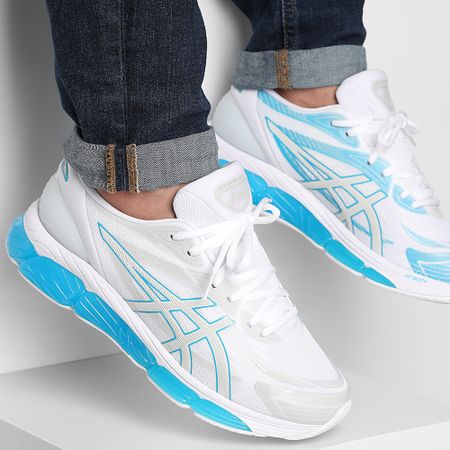 Asics - Basket Gel Quantum 360 VIII 1203A305 Blanco Digital Aqua