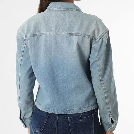 Only - Chaqueta vaquera azul para mujer Mika