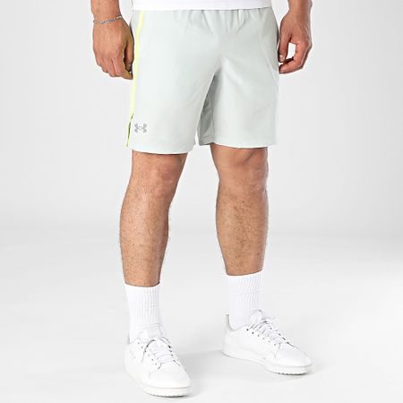 Under Armour - Pantalones cortos de jogging Launch 1382620 Verde Gris