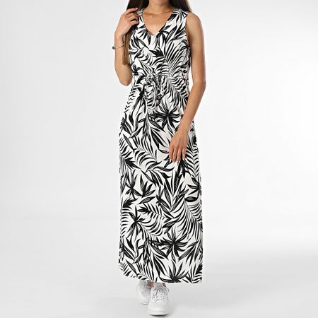 Vero Moda - Vestido Easy White Black Mujer