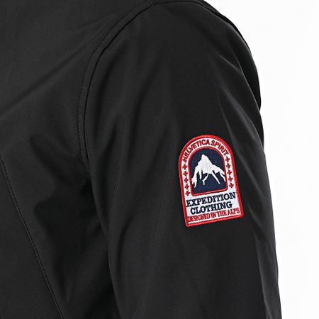 Helvetica - Chaqueta con capucha Wilson 2.0 Zip Negra