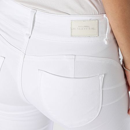 Tiffosi - Double Up Skinny Jeans Mujer Blanco