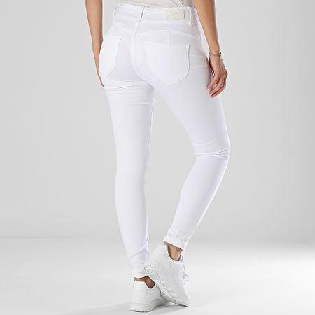 Tiffosi - Double Up Skinny Jeans Mujer Blanco