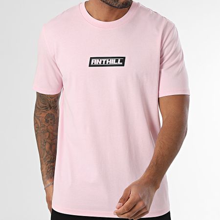 Anthill - Tee Shirt Oversize Large Athletic Association Rosa Negro