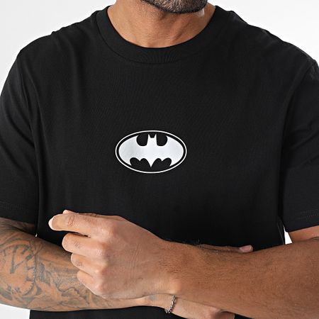 DC Comics - Camiseta negra Batman Oversize Label