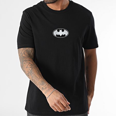 DC Comics - Camiseta negra Batman Oversize Label