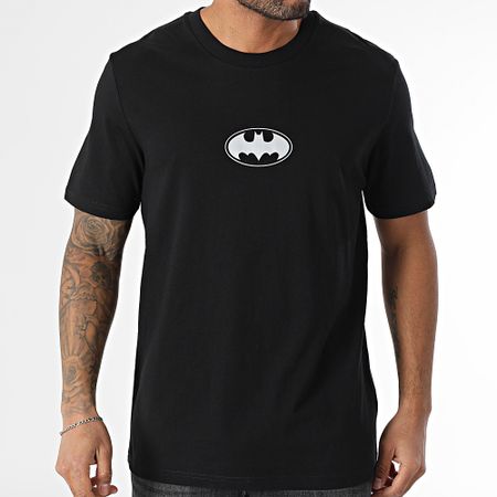 DC Comics - Camiseta negra Batman Oversize Label