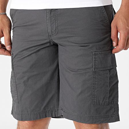 JJREBEL - Pantalones cortos Cargo Carlos Gris Carbón