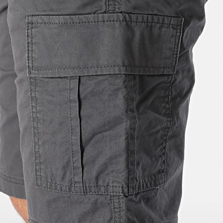 JJREBEL - Pantalones cortos Cargo Carlos Gris Carbón